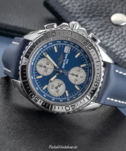Alternative view of Breitling Shark A13051-028 Automatic 41mm Male Replica Watch - Blue Dial, Steel Case