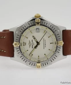 Alternative view of Breitling Sirius B62022 Quartz 30mm Female Replica Watch - Silver Dial, Gold/Steel Case
