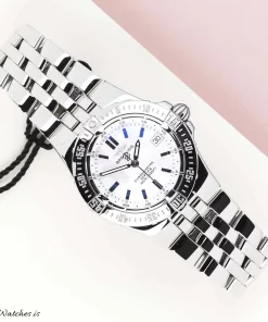 Breitling Starliner A71340 Quartz 30mm Female Replica Watch - Pearl Dial, Steel Case