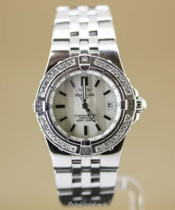 Breitling Starliner A71340 Quartz 30mm Female Replica Watch - Pearl Dial, Steel Case