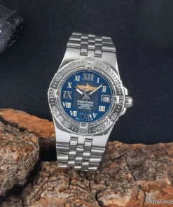 Breitling Starliner A7134012/C778 Quartz 30mm Female Replica Watch - Black Dial, Steel Case