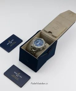 Alternative view of Breitling Super Avenger EB0148101C1E1 Automatic 46mm Unisex Replica Watch - Blue Dial, Titanium Case