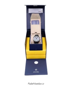 Alternative view of Breitling Super Avi SB04451A1B1X1 Automatic 46mm Unisex Replica Watch - Black Dial, Ceramic Case