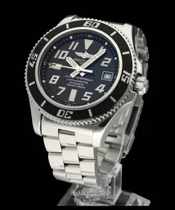 Alternative view of Breitling Superocean 42 A17364 Automatic 42mm Unisex Replica Watch - Black Dial, Steel Case