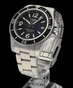 Alternative view of Breitling Superocean 42 A17366 Automatic 42mm Unisex Replica Watch - Black Dial, Steel Case