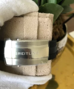 Alternative view of Breitling Superocean 42 A17375211B1S1 Automatic 42mm Unisex Replica Watch - Black Dial, Steel Case