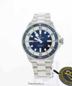 Breitling Superocean 42 A17375E71C1A1 Automatic 42mm Unisex Replica Watch - Blue Dial, Steel Case