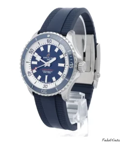 Alternative view of Breitling Superocean 42 A17375E71C1S1 Automatic 42mm Unisex Replica Watch - Blue Dial, Steel Case