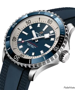 Alternative view of Breitling Superocean 42 A17375E71C1S1 Automatic 42mm Unisex Replica Watch - Blue Dial, Steel Case
