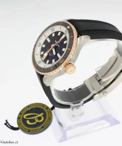Alternative view of Breitling Superocean 42 U17375211B1S1 Automatic 42mm Unisex Replica Watch - Black Dial, Gold/Steel Case