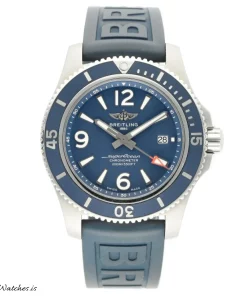Breitling Superocean 44 A17367 Automatic 44mm Unisex Replica Watch - Blue Dial, Steel Case