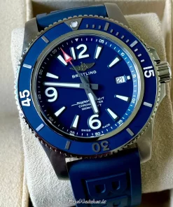 Breitling Superocean 44 A17367D81C1S2 Automatic 44mm Unisex Replica Watch - Blue Dial, Steel Case