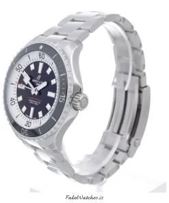 Alternative view of Breitling Superocean 44 A17376211B1A1 Automatic 44mm Unisex Replica Watch - Black Dial, Steel Case