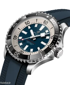 Alternative view of Breitling Superocean 44 A17376211C1S1 Automatic 44mm Unisex Replica Watch - Blue Dial, Steel Case