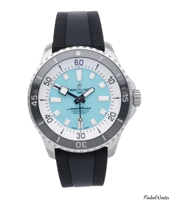 Breitling Superocean 44 A17376211L2S1 Automatic 44mm Unisex Replica Watch - Turquoise Dial, Steel Case