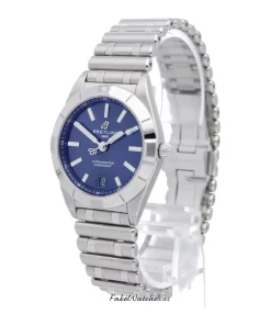 Alternative view of Breitling Superocean 44 A17376211L2S2 Automatic 45mm Unisex Replica Watch - Blue Dial, Steel CaseMM