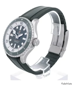 Alternative view of Breitling Superocean 44 A17376A31L1S1 Automatic 44mm Unisex Replica Watch - Green Dial, Steel Case