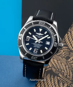 Breitling Superocean 44 A17391 Automatic 44mm Unisex Replica Watch - Black Dial, Steel Case