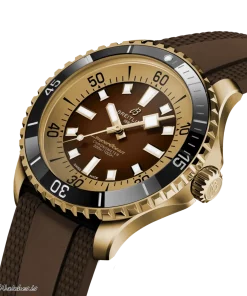 Alternative view of Breitling Superocean 44 N17376201Q1S1 Automatic 44mm Unisex Replica Watch - Brown Dial, Carbon Case
