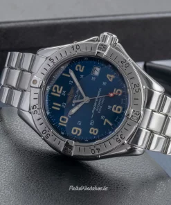 Alternative view of Breitling Superocean A17040 Automatic 41mm Unisex Replica Watch - Blue Dial, Steel Case