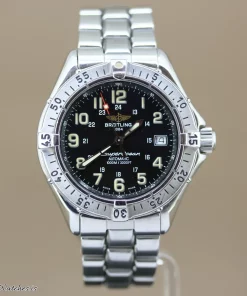 Breitling Superocean A17040 Automatic 41mm Unisex Replica Watch - Black Dial, Steel Case