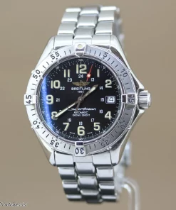 Alternative view of Breitling Superocean A17040 Automatic 41mm Unisex Replica Watch - Black Dial, Steel Case