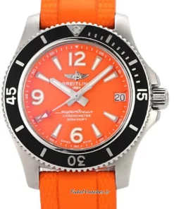 Breitling Superocean A17316D71O1A1 Automatic 36mm Unisex Replica Watch - Red Dial, Steel Case