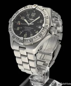 Alternative view of Breitling Superocean A17345 Automatic 41mm Unisex Replica Watch - Black Dial, Steel Case