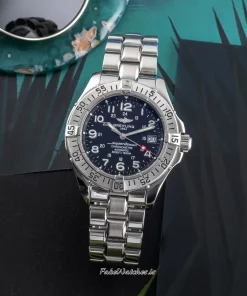 Breitling Superocean A17360 Automatic 42mm Unisex Replica Watch - Black Dial, Steel Case