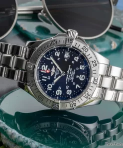 Alternative view of Breitling Superocean A17360 Automatic 42mm Unisex Replica Watch - Black Dial, Steel Case