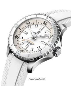 Alternative view of Breitling Superocean A17377211A1S1 Automatic 36mm Unisex Replica Watch - White Dial, Steel Case