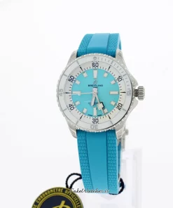 Breitling Superocean A17377211C1S1 Automatic 36mm Female Replica Watch - Blue Dial, Steel Case