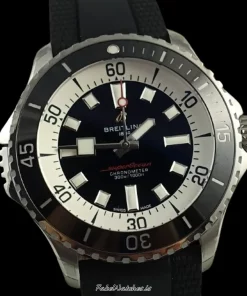 Breitling Superocean A17378211B1S1 Automatic 46mm Female Replica Watch - Black Dial, Steel Case
