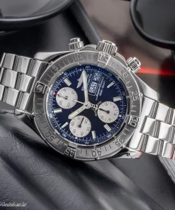 Alternative view of Breitling Superocean Chronograph II A1334011/B683 Automatic 42mm Unisex Replica Watch - Black Dial, Steel Case
