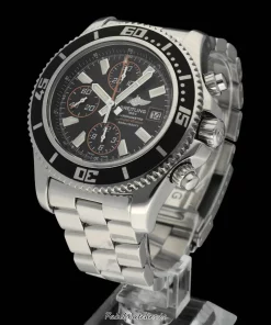 Alternative view of Breitling Superocean Chronograph II A13341 Automatic 44mm Unisex Replica Watch - Black Dial, Steel Case