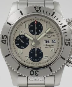 Breitling Superocean Chronograph Steelfish A13341C3.G782.162A Automatic 44mm Unisex Replica Watch - Silver Dial, Steel Case