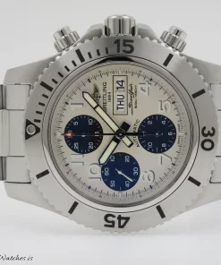 Alternative view of Breitling Superocean Chronograph Steelfish A13341C3.G782.162A Automatic 44mm Unisex Replica Watch - Silver Dial, Steel Case
