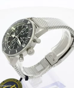 Alternative view of Breitling Superocean Heritage A13313121L1A1 Automatic 44mm Unisex Replica Watch - Green Dial, Steel Case