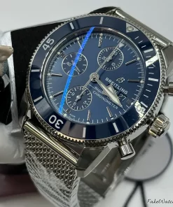 Breitling Superocean Heritage A13313161C1A1 Automatic 44mm Unisex Replica Watch - Blue Dial, Steel Case