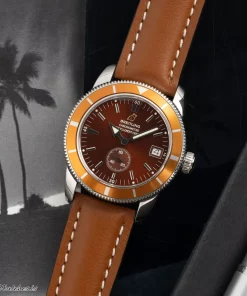 Breitling Superocean Heritage A37320 Automatic 38mm Unisex Replica Watch - Bronze Dial, Steel Case