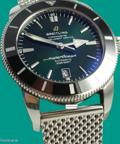 Breitling Superocean Heritage AB2020121L1A1 Automatic 46mm Male Replica Watch - Green Dial, Steel Case