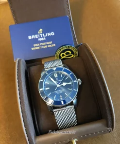 Alternative view of Breitling Superocean Heritage AB2030161C1A1 Automatic 44mm Unisex Replica Watch - Blue Dial, Steel Case