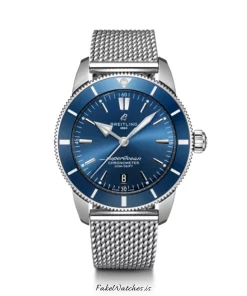 Breitling Superocean Heritage AB2030161C1A1 Automatic 44mm Unisex Replica Watch - Blue Dial, Steel Case