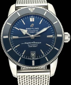 Breitling Superocean Heritage II 42 AB2010 Automatic 42mm Unisex Replica Watch - Blue Dial, Steel Case