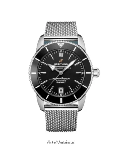 Breitling Superocean Heritage II 42 AB2010121B1A1 Automatic 42mm Unisex Replica Watch - Black Dial, Steel Case