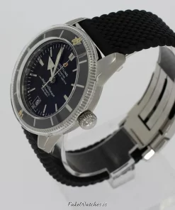 Alternative view of Breitling Superocean Heritage II 42 AB2010121B1S1 Automatic 42mm Unisex Replica Watch - Black Dial, Steel Case