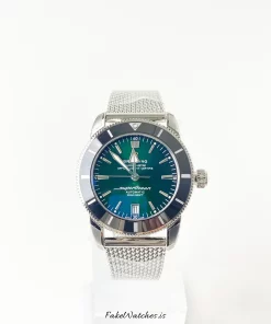 Breitling Superocean Heritage II 42 AB2010121L1A1 Automatic 42mm Unisex Replica Watch - Green Dial, Steel Case