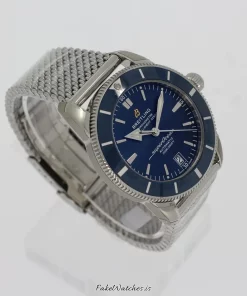 Alternative view of Breitling Superocean Heritage II 42 AB2010161C1A1 Automatic 42mm Unisex Replica Watch - Blue Dial, Steel Case