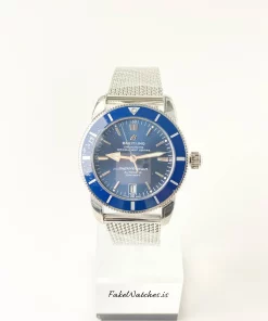 Breitling Superocean Heritage II 42 AB2010161C1A1 Automatic 42mm Unisex Replica Watch - Blue Dial, Steel Case