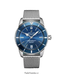 Breitling Superocean Heritage II 42 AB2010161C1A1 Automatic 42mm Unisex Replica Watch - Blue Dial, Steel Case